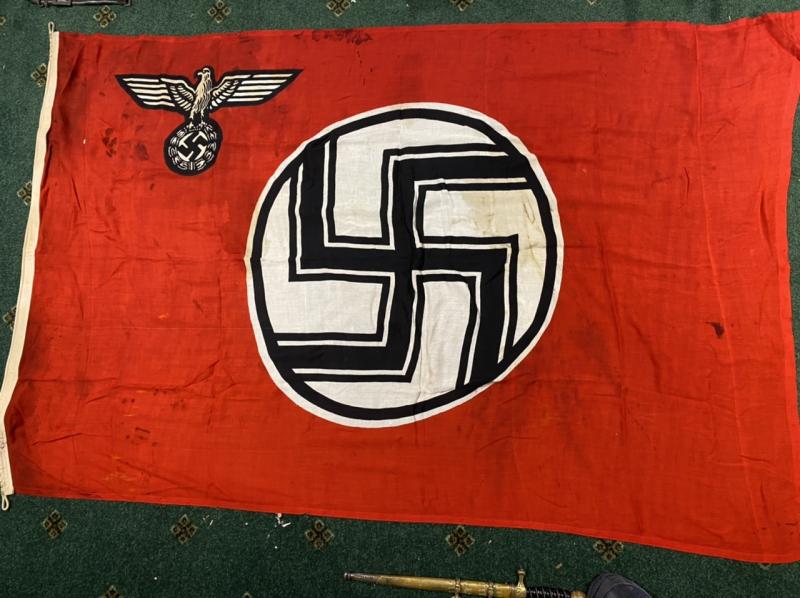 SMALLER SIZE REICHDIENSTFLAGGE.