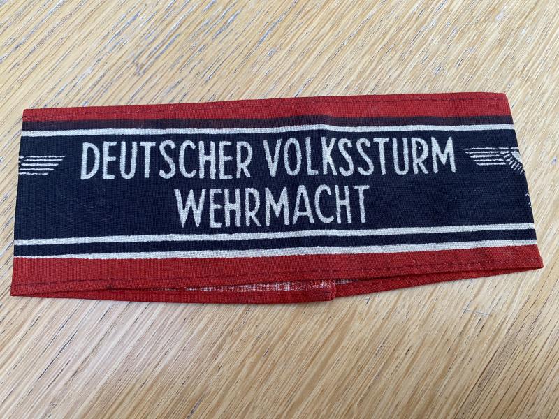 DEUTSCHER VOLKSSTURM ARMBAND.