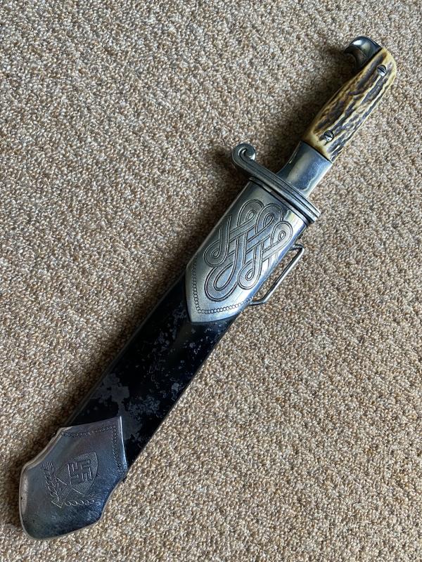 RAD ‘MANS’ HEWER WITH BRIGHT NICKEL FINISH.