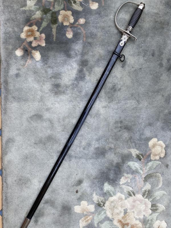 A RARE EXAMPLE OF A SS ‘OFFICER CANDIDATE’  SWORD/DAGEN - PERSONALISED.