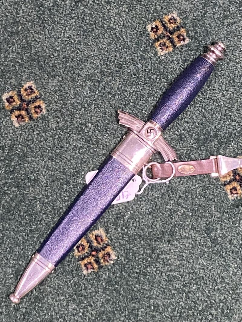 EARLY DLV FLYERS KNIFE/DAGGER BY GEBRUDER HELLER