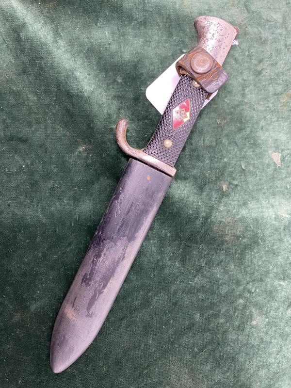 EARLY HJ DAGGER WITH MOTTO BY GRAWISCO.