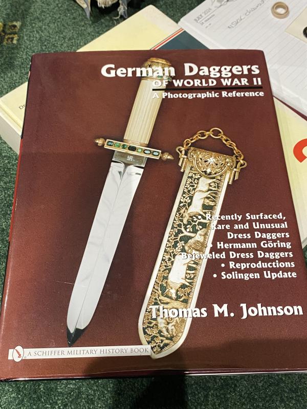 BOOK - GERMAN DAGGERS OF WWII - Vol 4 BY THOMAS M JOHNSON.