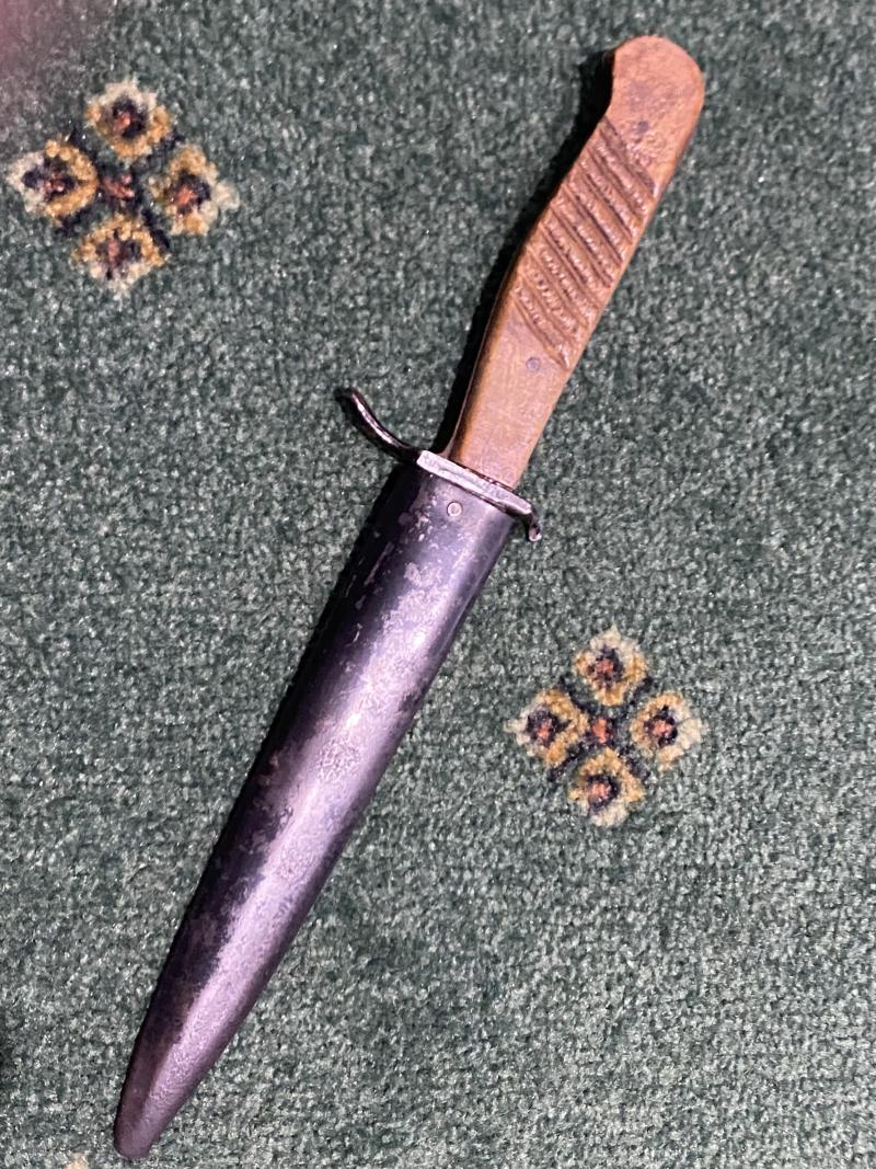 IMPERIAL GERMAN WW1 TRENCH KNIFE.