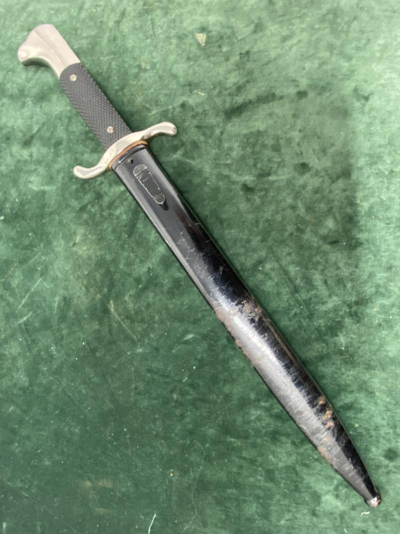 LONG FIREMAN DRESS BAYONET BY EICKHORN.