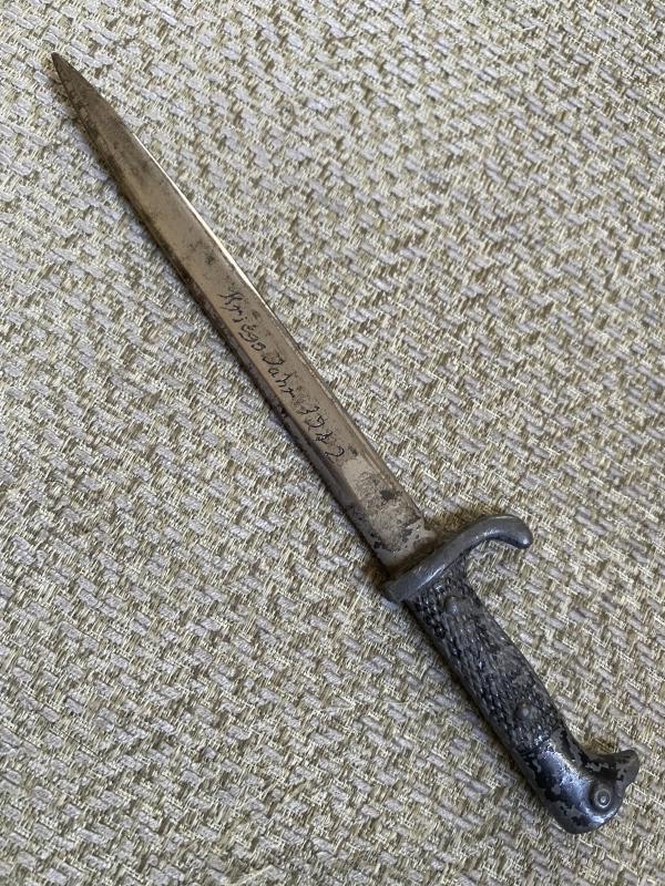 MINIATURE K98 BAYONET LETTER OPENER.