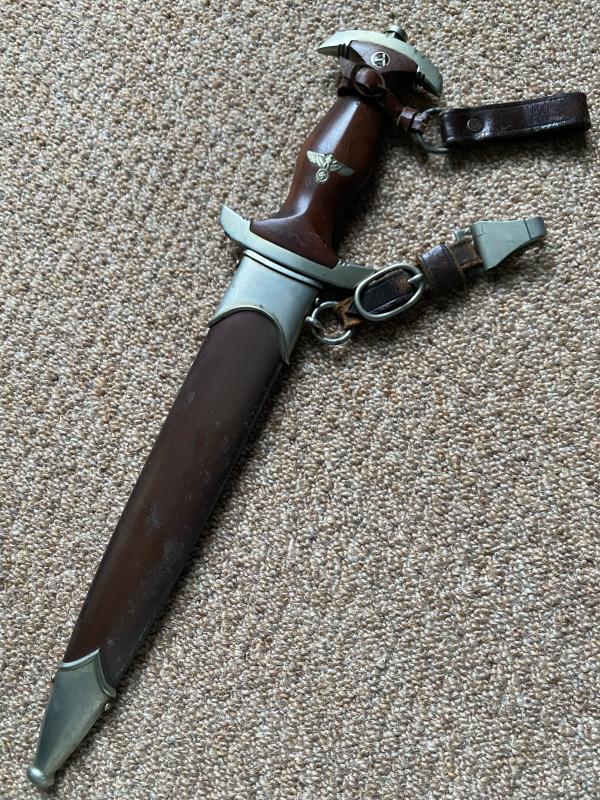 A VERY UNIQUE TRANSITIONAL SA DAGGER BY EICKHORN