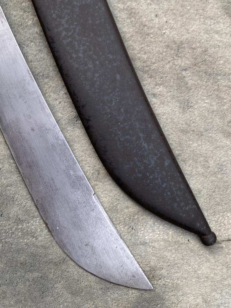 A RARE LUFTWAFFE BOMBER CREW SURVIVAL MACHETE COMPLETE WITH TROPICAL FROG!.