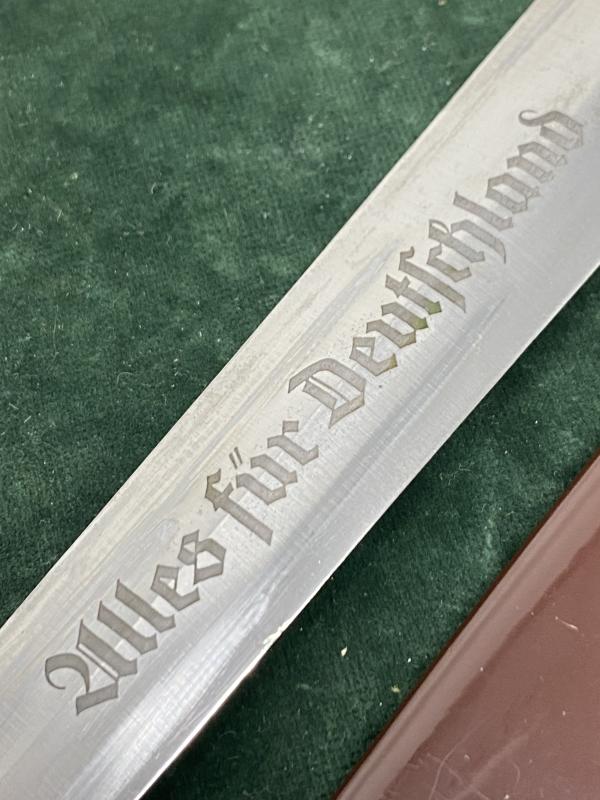 AN ABSOLUTELY STONE MINT RZM SA DAGGER!!!!