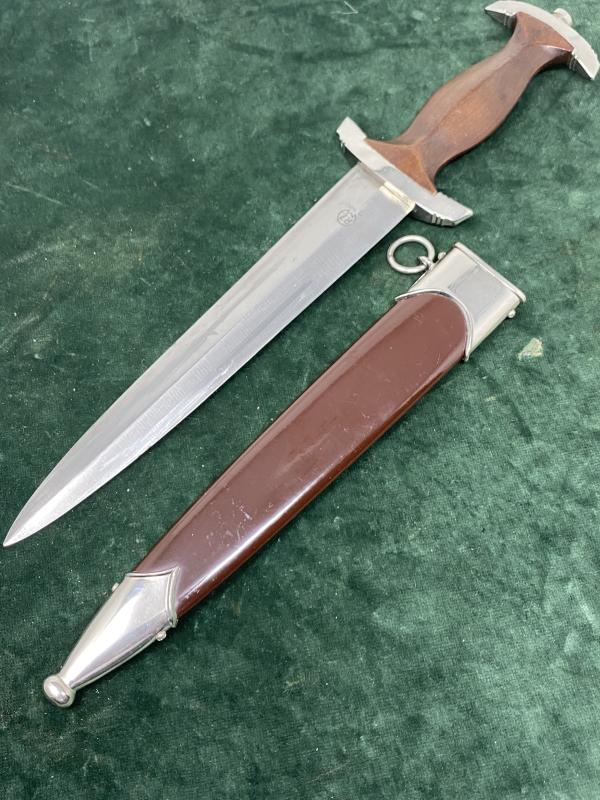 AN ABSOLUTELY STONE MINT RZM SA DAGGER!!!!