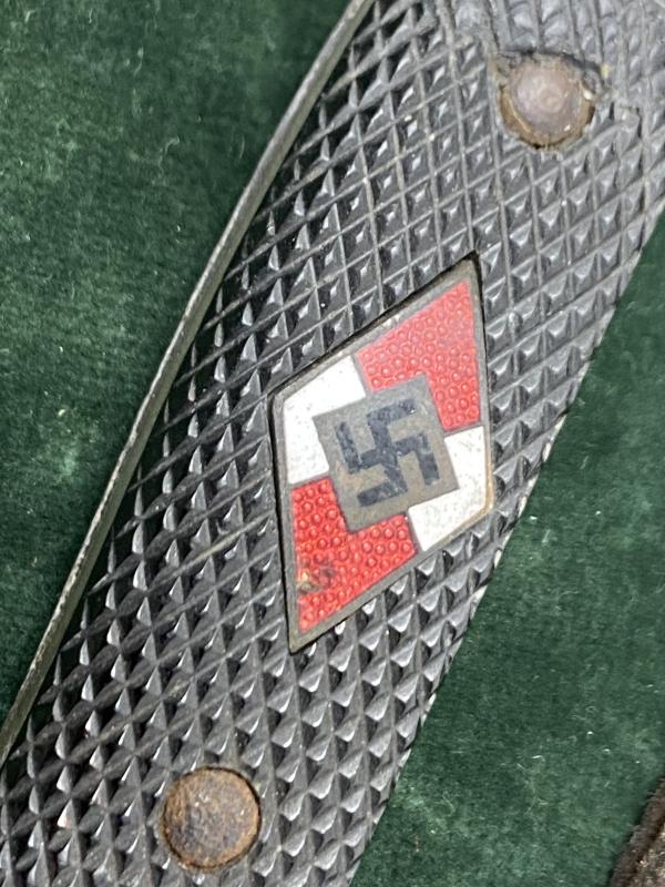HITLER YOUTH DAGGER WITH EICKHORN DOUBLE TRADEMARK.