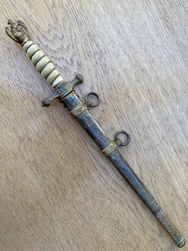 “SPECIAL OFFERING” NAVAL OFFICERS DAGGER BY WKC