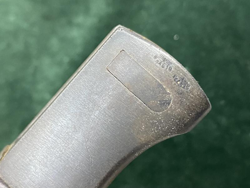 THIRD REICH K98 BAYONET- MATCHING NUMBERS AND ORIGINAL FROG.