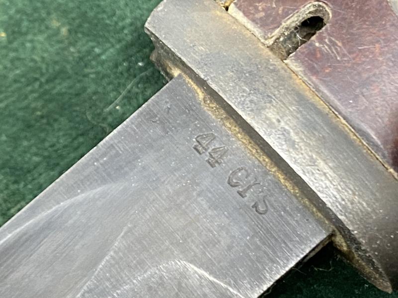 THIRD REICH K98 BAYONET- MATCHING NUMBERS AND ORIGINAL FROG.