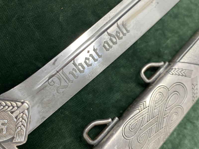 RAD OFFICERS DAGGER BY WEYERSBERG.