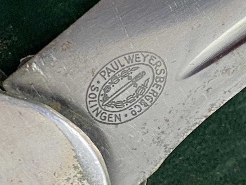 RAD OFFICERS DAGGER BY WEYERSBERG.