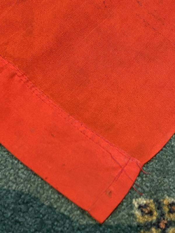 A VERY SMALL ORIGINAL THIRD REICH KRIEGSFLAG.