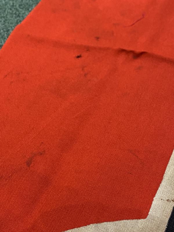 A VERY SMALL ORIGINAL THIRD REICH KRIEGSFLAG.