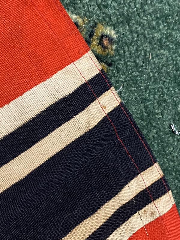 A VERY SMALL ORIGINAL THIRD REICH KRIEGSFLAG.