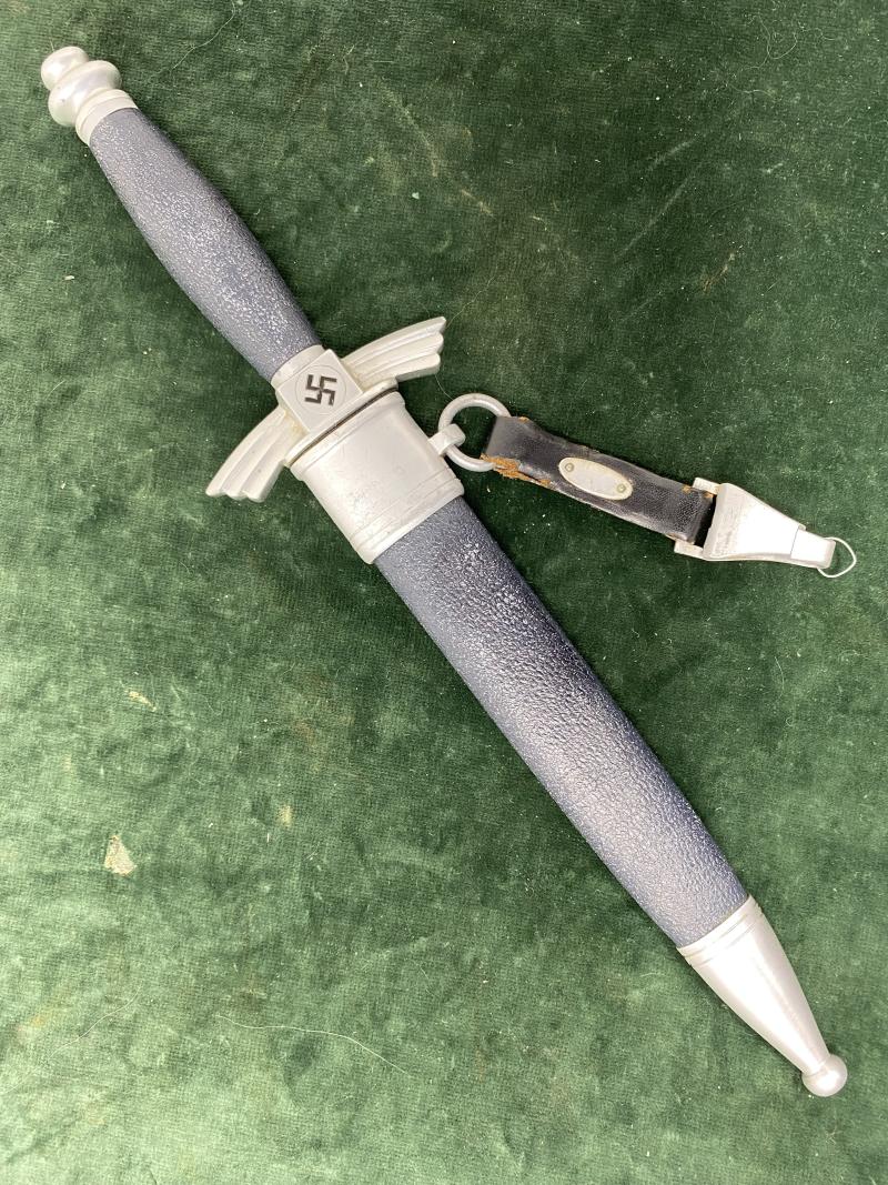 AN ALL ALUMINIUM NSFK FLYERS KNIFE BY HELBIG.