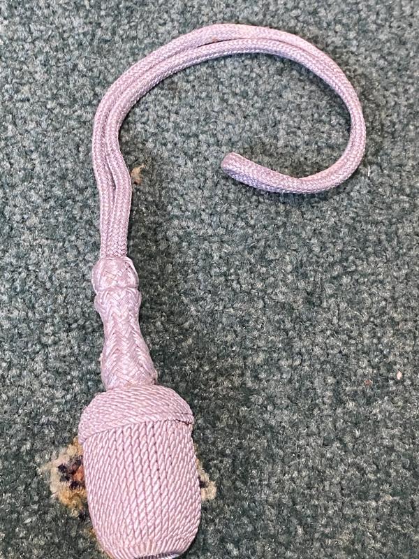 BULLION 23cm KNOT USED ON 2nd LUFTWAFFE DAGGERS & TENO OFFICER.