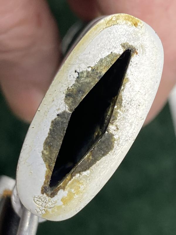 A ‘CRACKLE FINISH’. NSFK FLYERS DAGGER BY HELBIG.