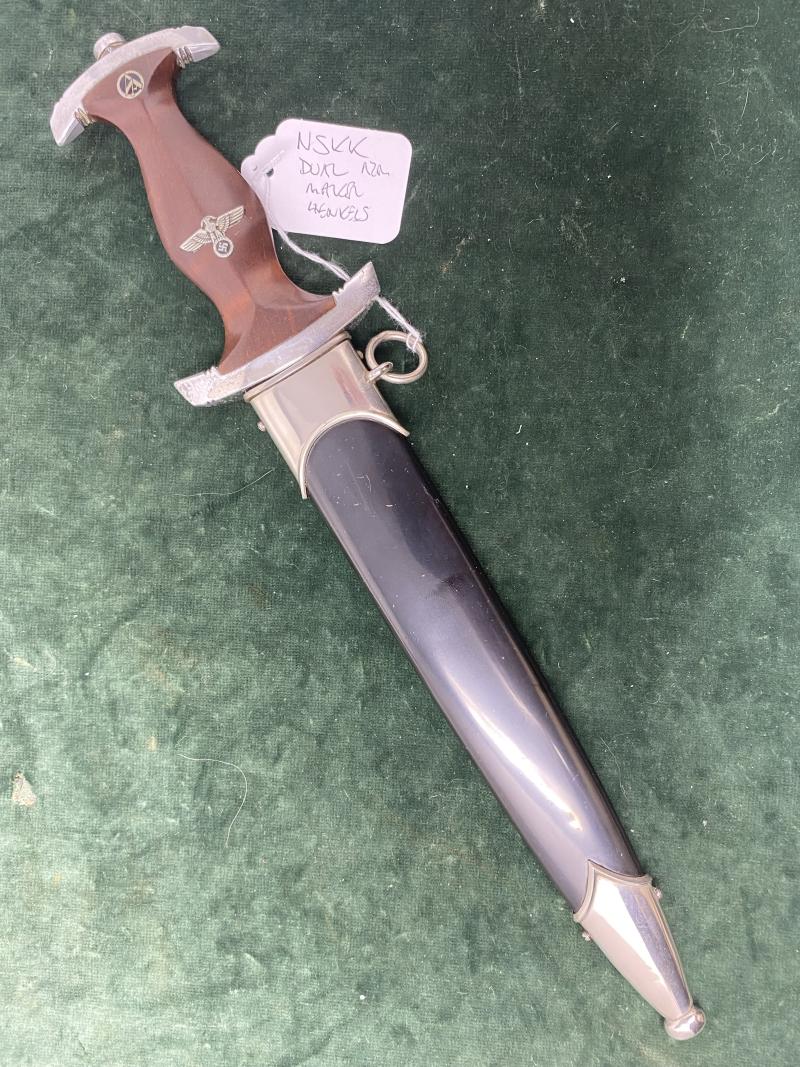 A NEAR MINT ‘TRANSITIONAL’ NSKK DAGGER BY J.A. HENKELS.