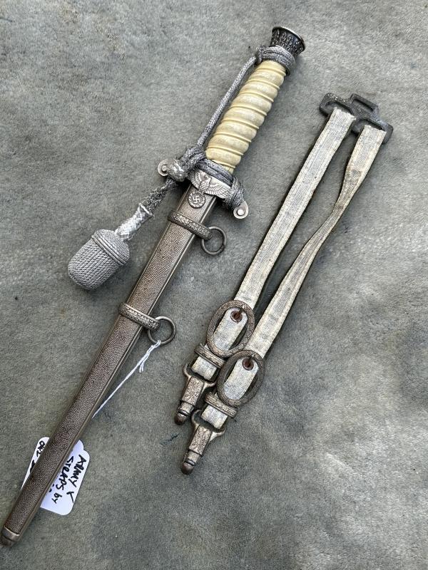 **SPECIAL OFFER** ARMY DAGGER BY HORSTER WITH STRAPS AND KNOT!