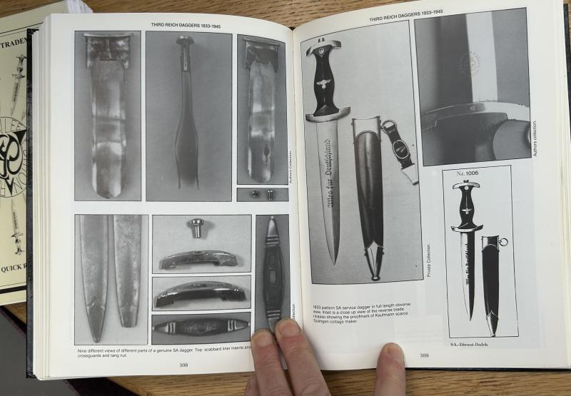 THIRD REICH DAGGERS 1933-1945 by JA BOWMAN.- PLUS BONUS BOOK!!!