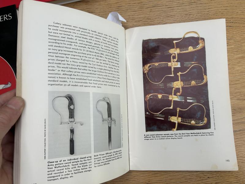 THIRD REICH DAGGERS 1933-1945 by JA BOWMAN.- PLUS BONUS BOOK!!!