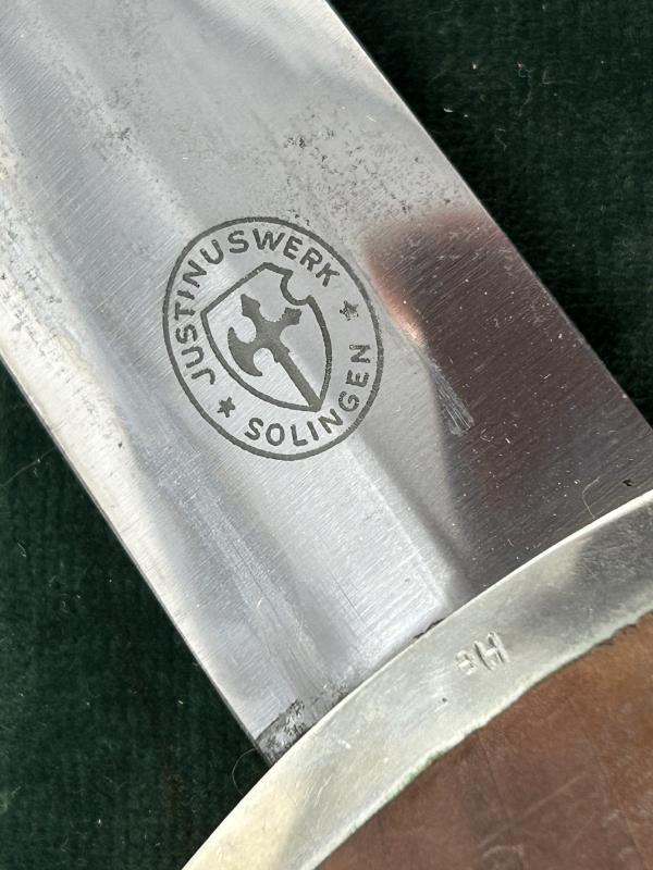 AN EARLY SA DAGGER BY JUSTINUSWERK.