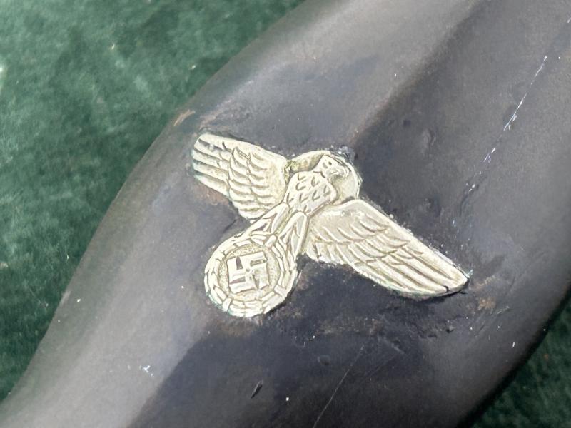 AN EARLY SS ‘33 DAGGER WITH ORIGINAL VERTICAL HANGER BY HERDER.