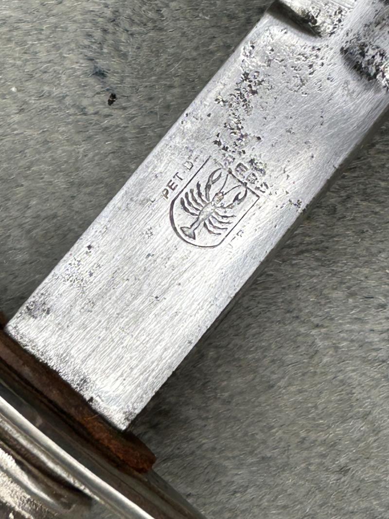 VERY AFFORDABLE POLICE OFFICERS SWORD BY PETR DAN KREBS.