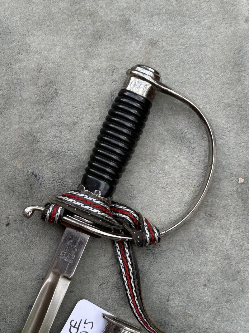 A NEAR MINT EXAMPLE OF A LONG POLICE NCO’s PARADE DEGEN BY EICKHORN.