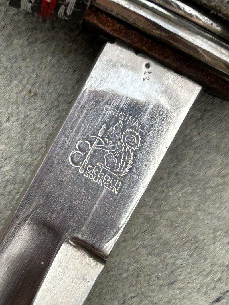 A NEAR MINT EXAMPLE OF A LONG POLICE NCO’s PARADE DEGEN BY EICKHORN.