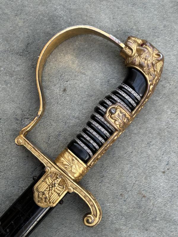 A BEAUTIFUL EXAMPLE OF A ‘SCHARNHORST’ EICKHORN PARADE SWORD - WITH DISTRIBUTOR MARKED BLADE!