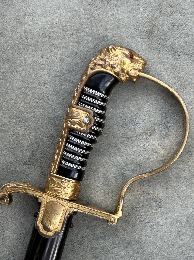 A BEAUTIFUL EXAMPLE OF A ‘SCHARNHORST’ EICKHORN PARADE SWORD - WITH DISTRIBUTOR MARKED BLADE!
