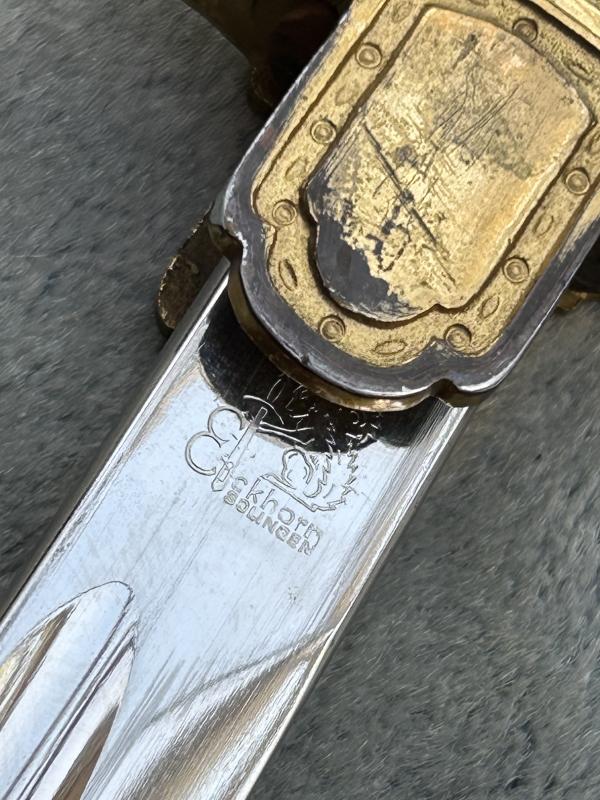 A BEAUTIFUL EXAMPLE OF A ‘SCHARNHORST’ EICKHORN PARADE SWORD - WITH DISTRIBUTOR MARKED BLADE!