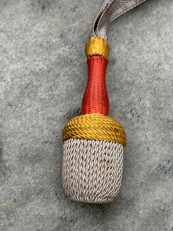 THIRD REICH ERA REGIMENTAL BAYONET PORTEPEE.